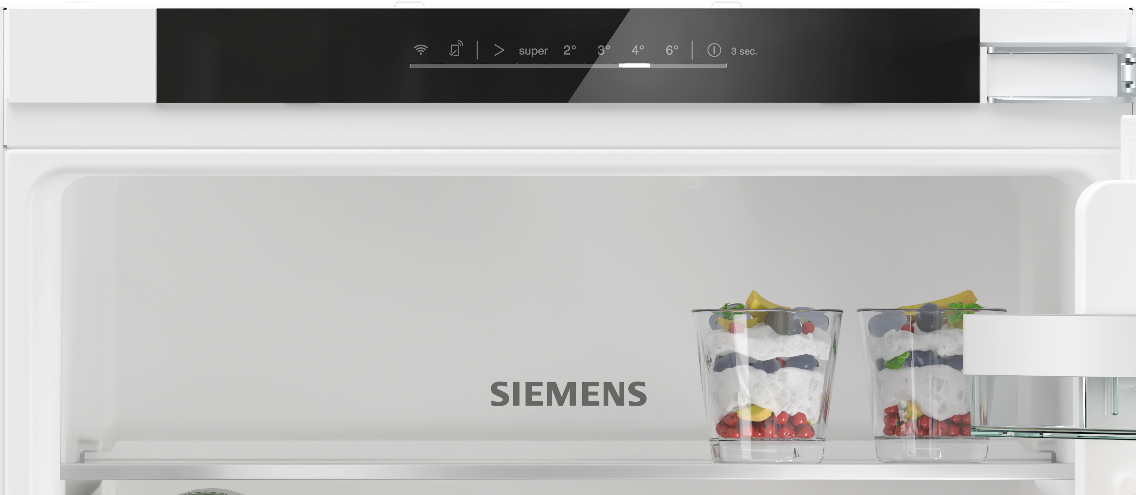 Siemens iQ300 Built-In Fridge-Freezer 177.2x54.1cm KI86NHFE0 - Posh Import