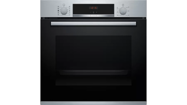 Bosch Series 4 Built-in Oven | Added Steam Function | EcoClean Direct | HRS534BS0B - Posh Import