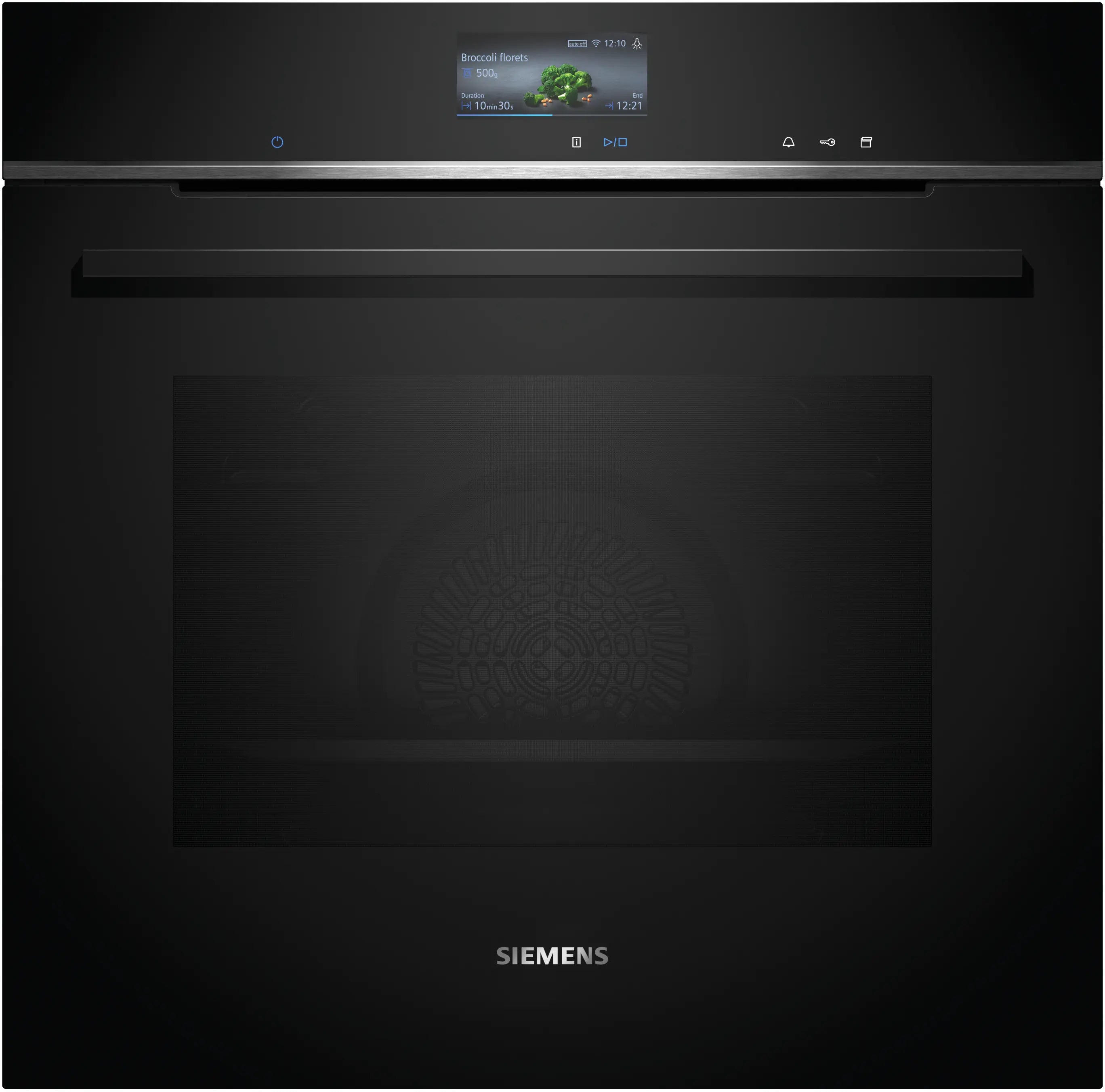 Siemens iQ700 Built-In Oven with Added Steam 60x60cm HR776G1B1B - Posh Import