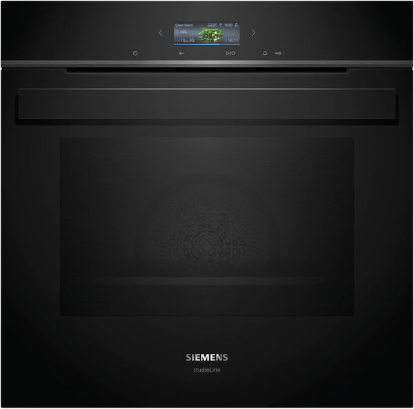 Siemens StudioLine iQ700 Built-In Oven 60x60cm HB974GLB1B - Posh Import