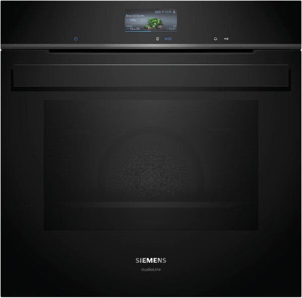 Siemens StudioLine iQ700 Built-In Oven 60x60cm HB976GMB1B - Posh Import