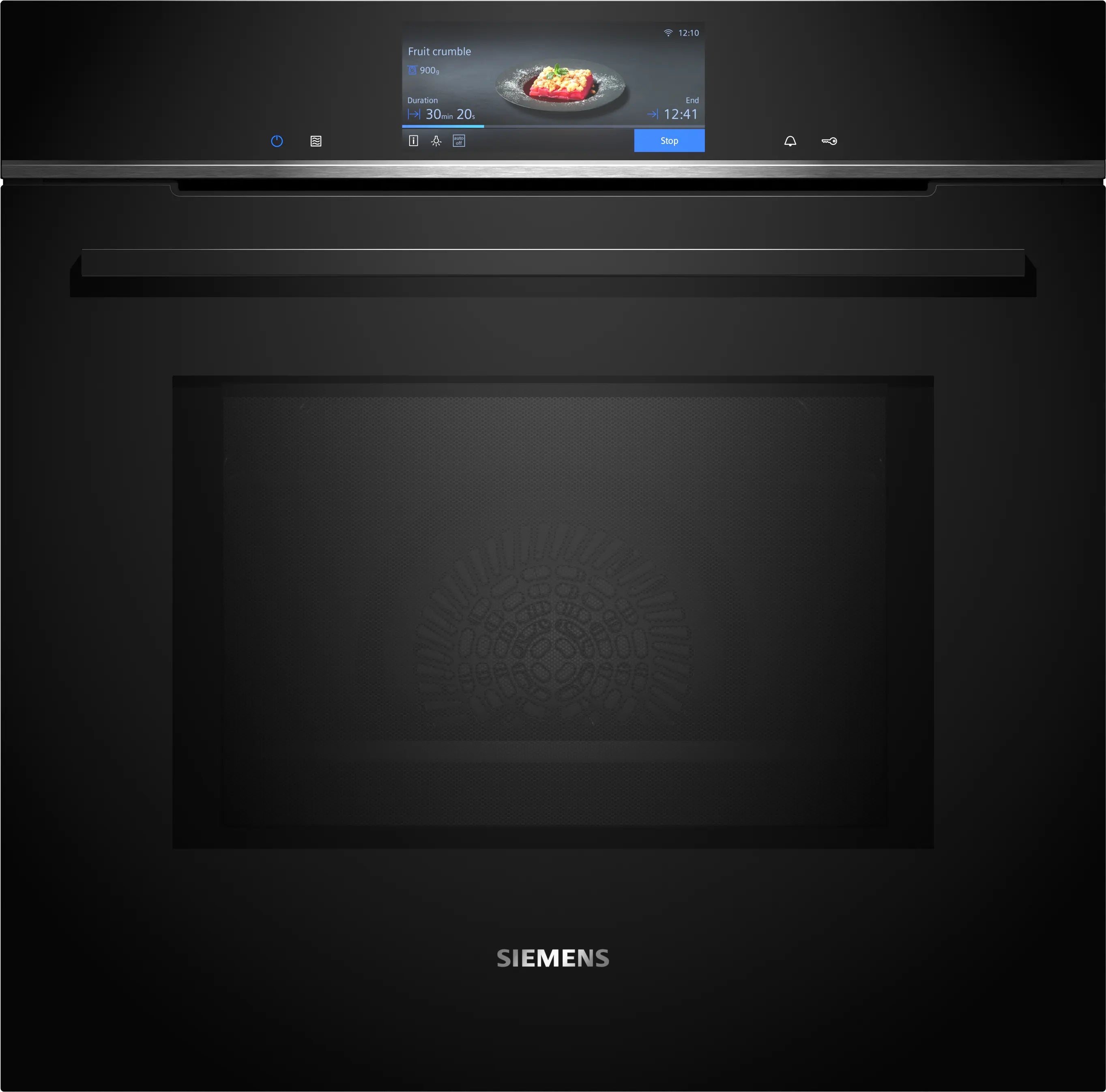 Siemens iQ700 Built-In Oven with Microwave 60x45cm HM778GMB1B - Posh Import