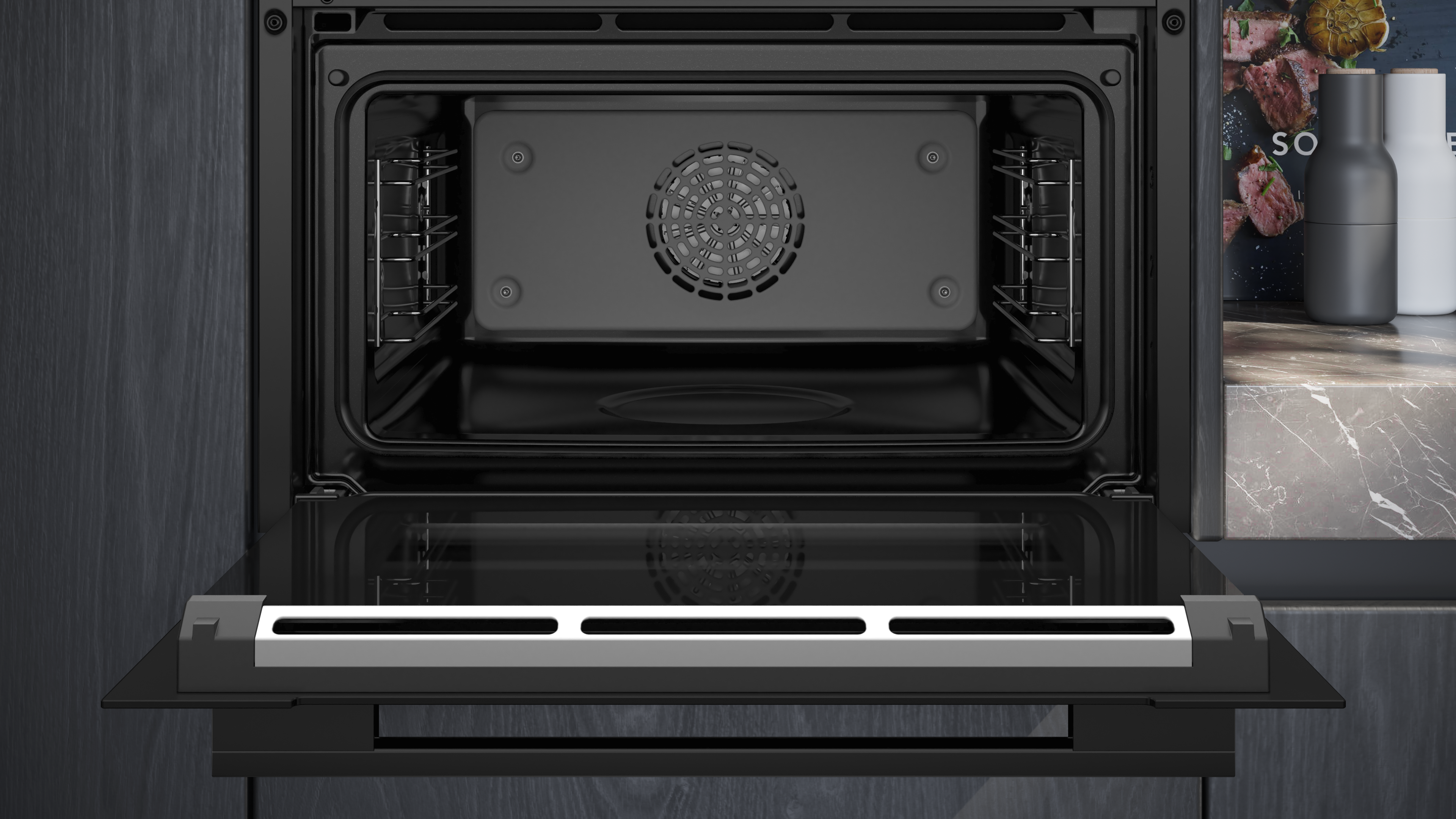Siemens iQ700 Built-In Oven with Steamer 60x45cm CS736G1B1