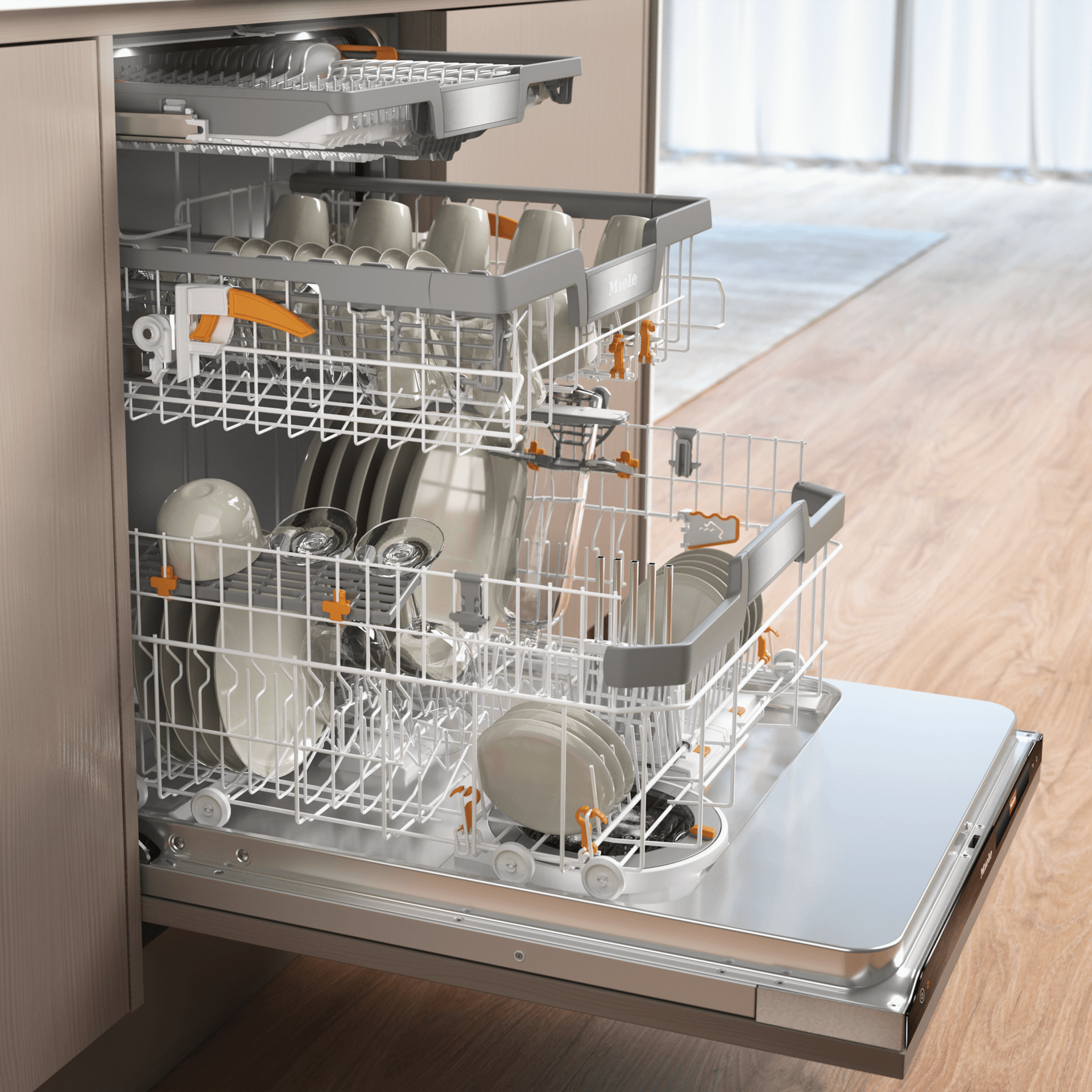 Miele Fully-Integrated Dishwashers G7985 SCVi K2O XXL - Posh Import