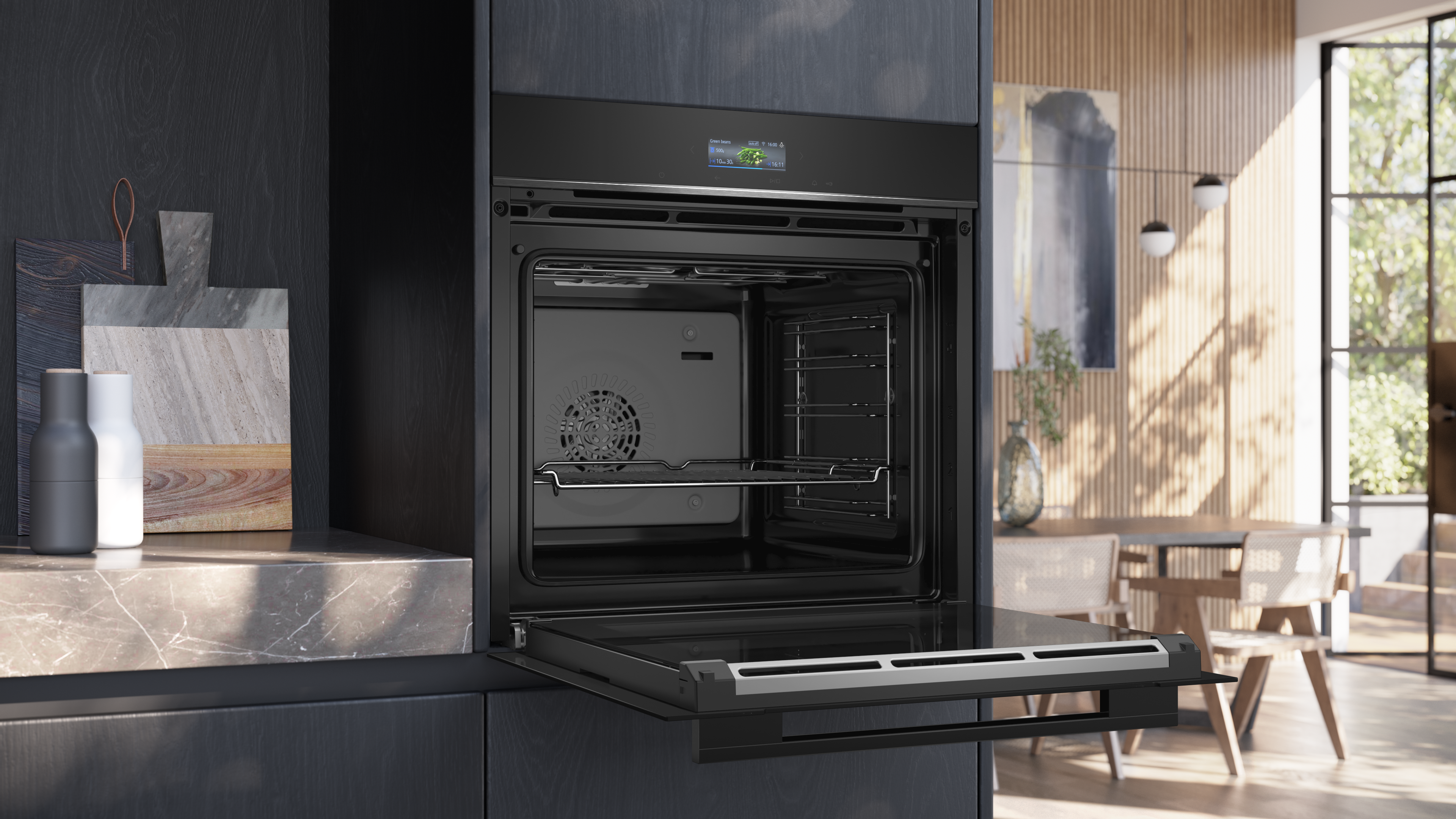 Siemens iQ700 Built-In Oven 60x60cm HB732G1B1B - Posh Import