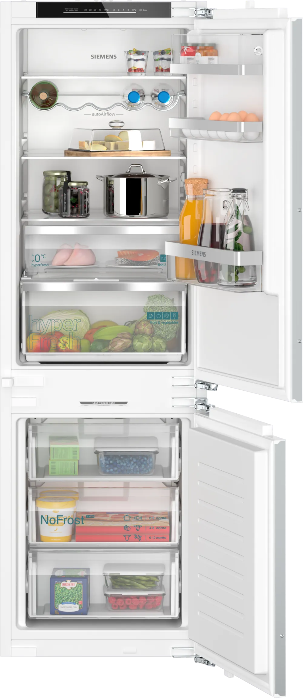 Siemens iQ500 Built-In Fridge-Freezer 177.2x55.8cm KI86NADD0