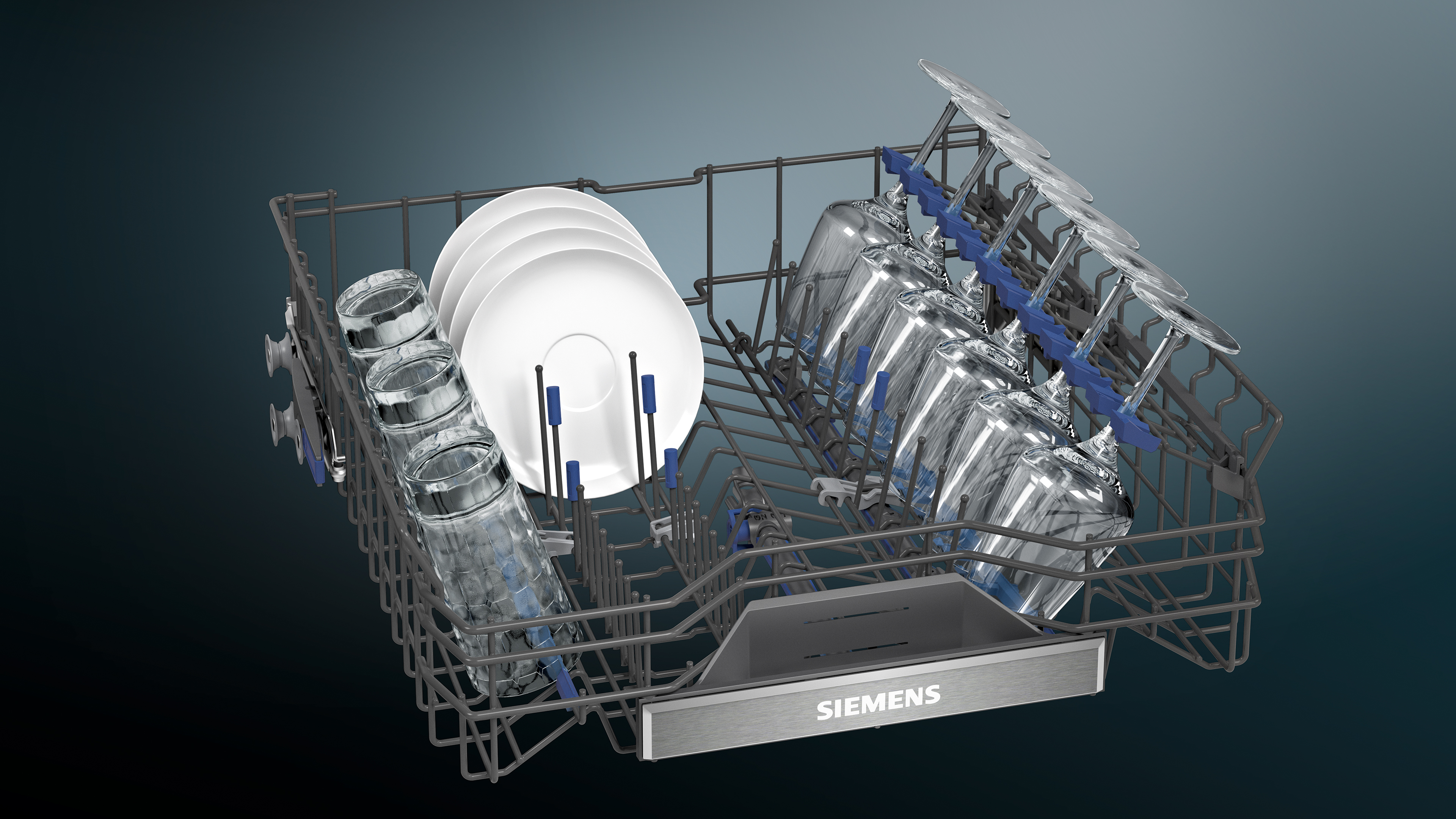 Siemens iQ700 Fully-Integrated Dishwasher 60cm SN87TX00CE - Posh Import