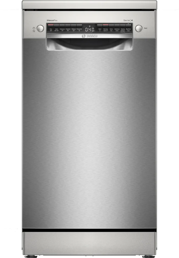 Bosch Series 4 Free-Standing Dishwasher 45cm | ExtraDry | Silence Plus | SPS4HMI49G