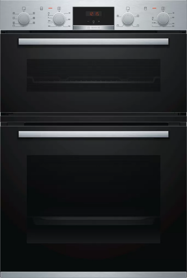 Bosch Series 4 Oven 60x60cm | EcoClean Direct | Red LED Display Control | MBS533BS0B