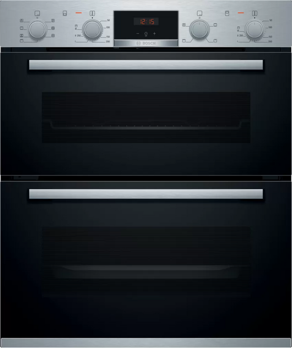 Bosch Series 4 Oven 60x60cm | Red LED Display Control | Pop-out Controls | NBS533BS0B