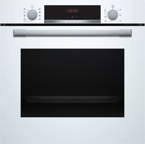 Bosch Series 4 Oven 60x60cm | Pop-out Controls | Cleaning Assistance | HBS534BW0B