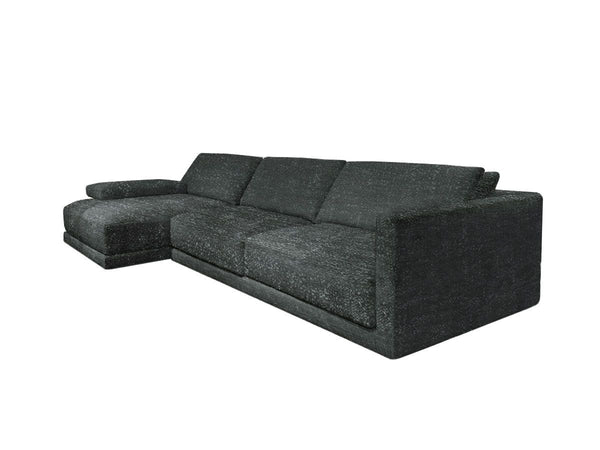 Poliform Bristol Sofa - Fabric Olimpia 111 Castagna