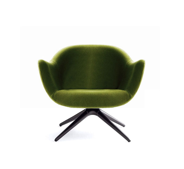 Poliform Mad Chair - Swivel Base/Persia 1401 Oliva