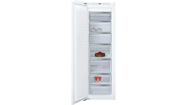 Neff Built-In Freezer 177x56x55cm | No need for defrosting. | Vario Zone | GI7815CE0G
