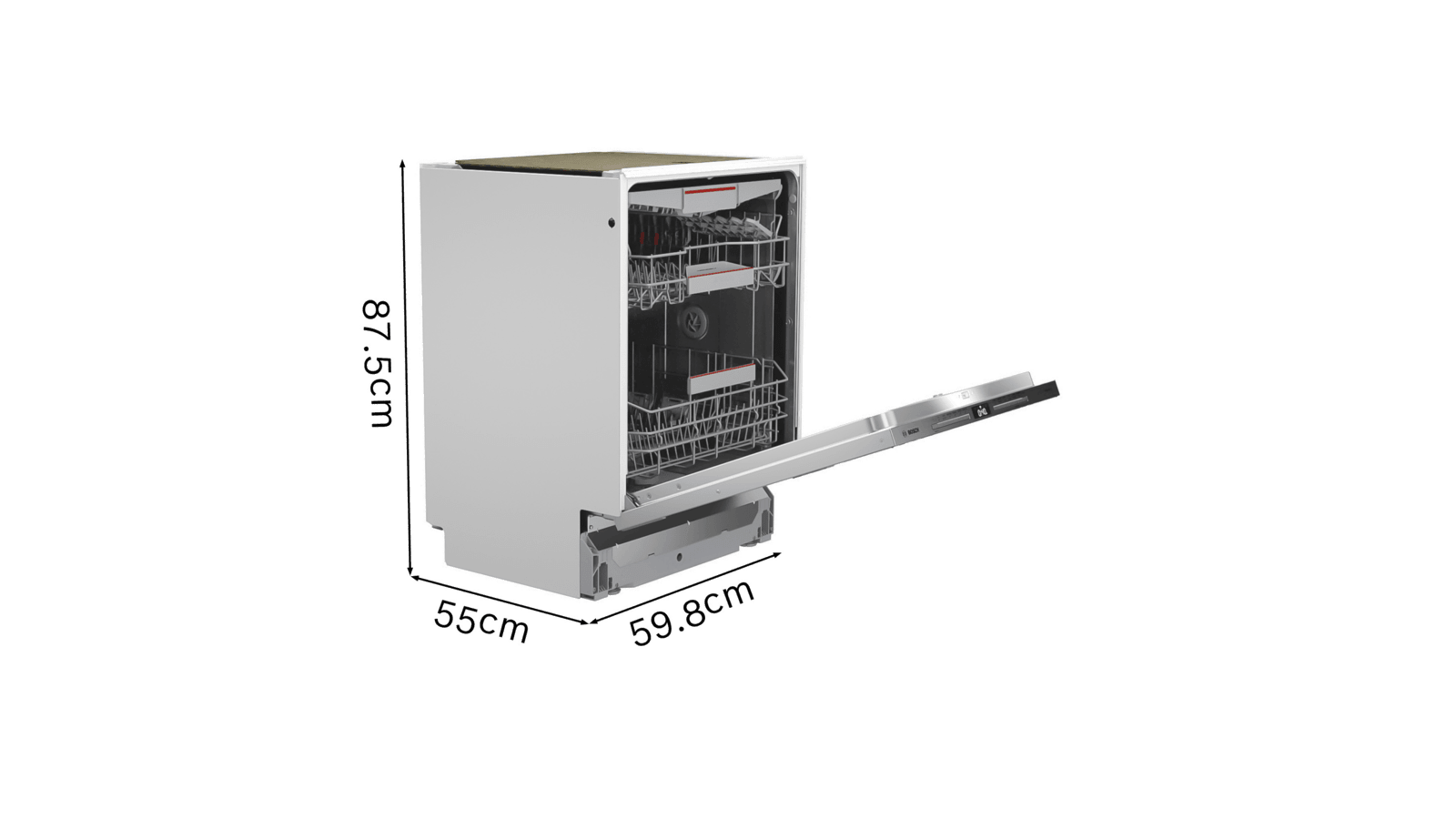 Bosch Serie 6 Fully-Integrated Dishwasher SMV6ZCX01G