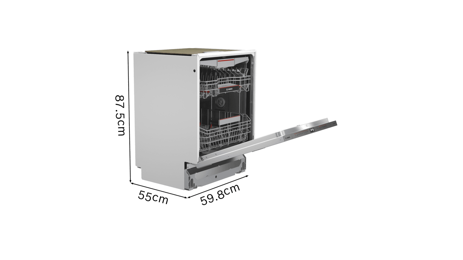 Bosch Serie 6 Fully-Integrated Dishwasher SMD6ZCX60G