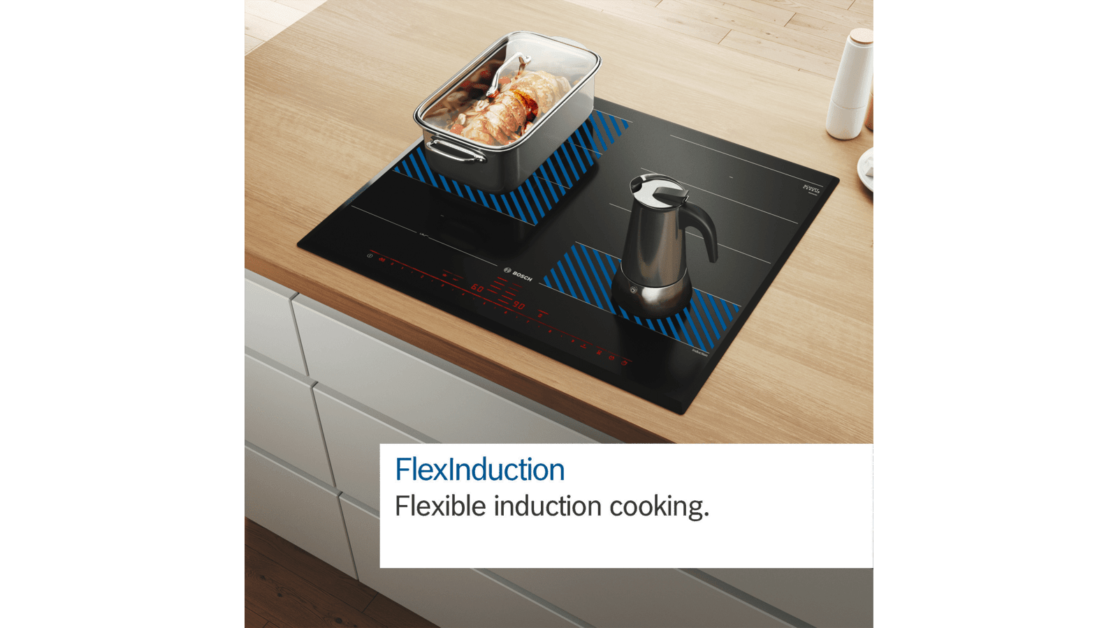 Bosch Serie 8 Induction Cooktop with Downdraft PXX875D67E