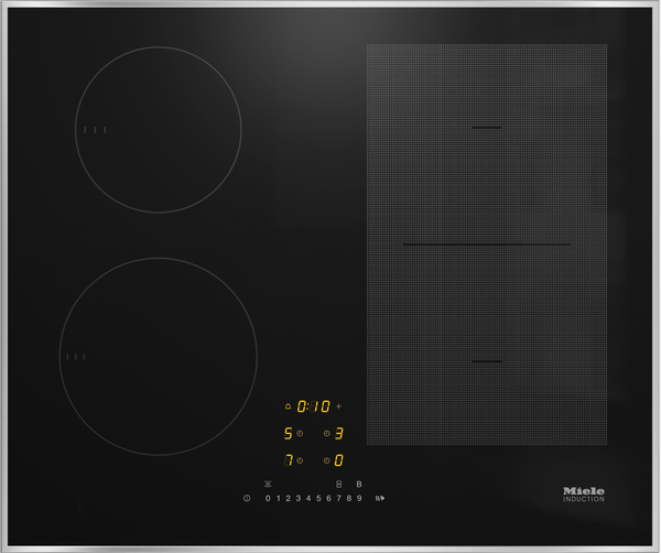 Miele Induction Hobs 5x63x53cm | Flexible Heating Areas | KM 7464 FR