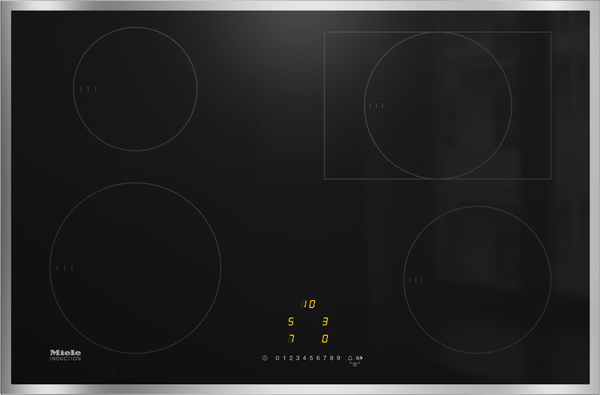 Miele Induction Hobs 5x76x50cm | Flexible Heating Areas | KM 7210 FR