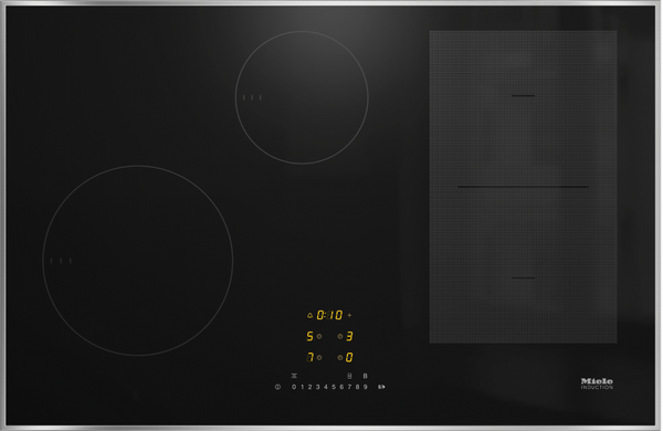 Miele Induction Hobs 5x81x53cm | Flexible Heating Areas | KM 7474 FR