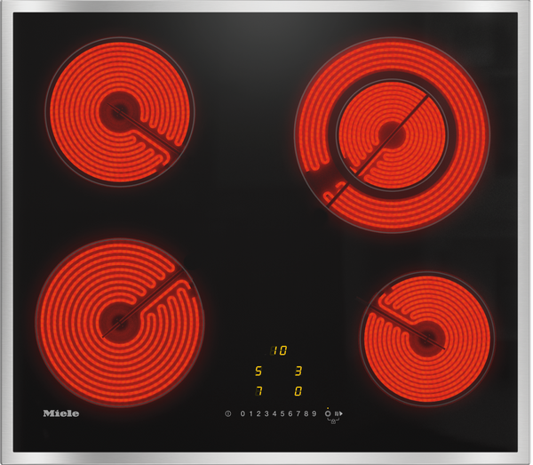 Miele Induction Hobs 4x57x50cm | Flexible Heating Areas | KM 6520 FR