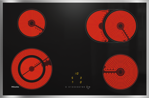 Miele Induction Hobs 4x76x50cm | Flexible Heating Areas | KM 6522 FR