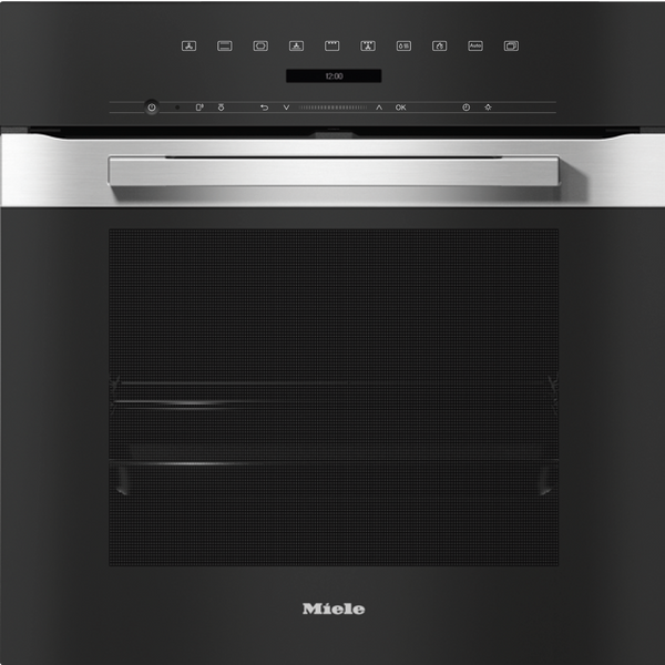 Miele Ovens 60x60x57cm | Auto Cooking Programmes | Oven with Added Steam | Pyrolytic Self Cleaning | H 7264 BP