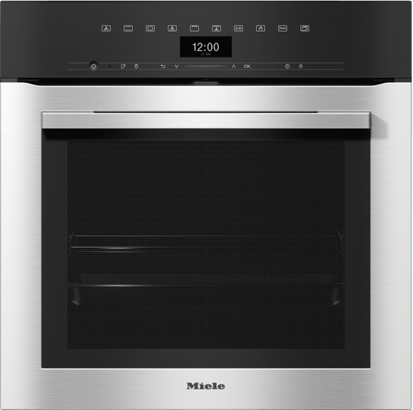 Miele Ovens 60x60x57cm | Pyrolytic Self Cleaning | Oven with Added Steam | Food Probe | H 7364 BP