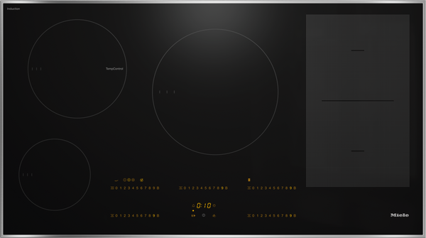 Miele Induction Hobs 5x94x53cm | Flexible Heating Areas | KM 7699 FR