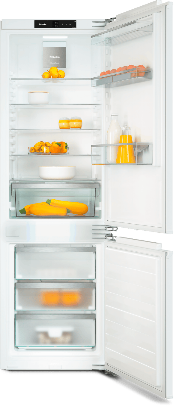 Miele Built-In Fridge-Freezer KFN 7734 D | Climate Control Food Drawers