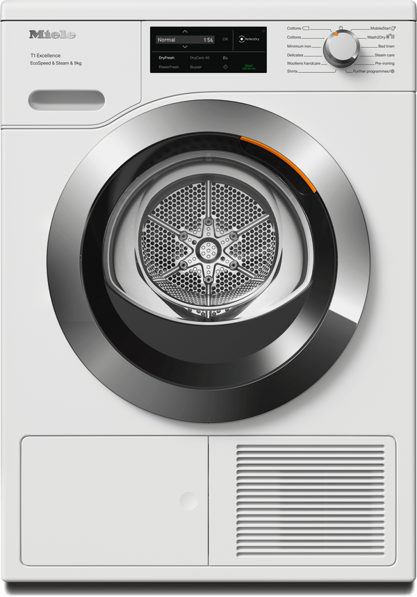 Miele Washer Dryer TEL785WP | Steam Finish System - Posh Import