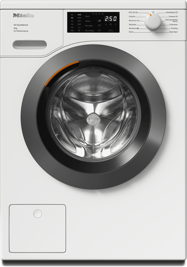Miele Washing Machine WED164 WCS | Steam Finish System