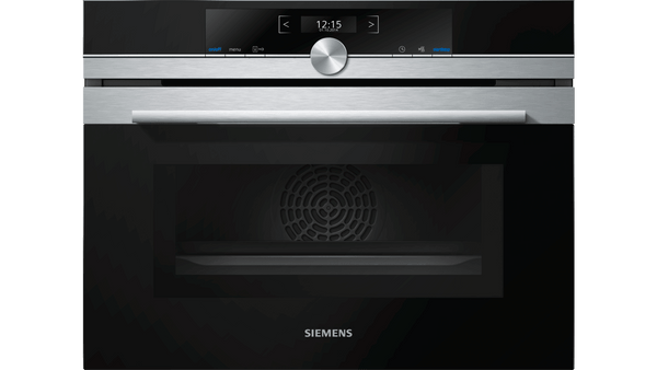 Siemens iQ700 Oven with Microwave CM633GBS1B