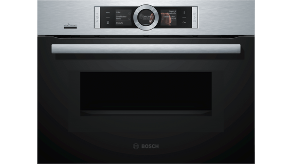 Bosch Serie 8 Oven with Microwave CMG676BS6B