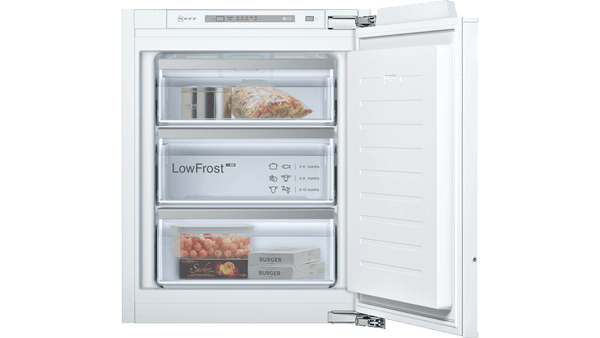 Neff Built-In Freezer 71x56x55cm | Reduced frost in the freezer with Low Frost | GI1113FE0