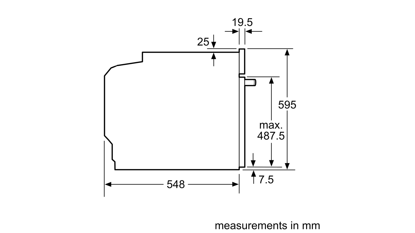 Bosch Serie 6 Oven HBG539EB0