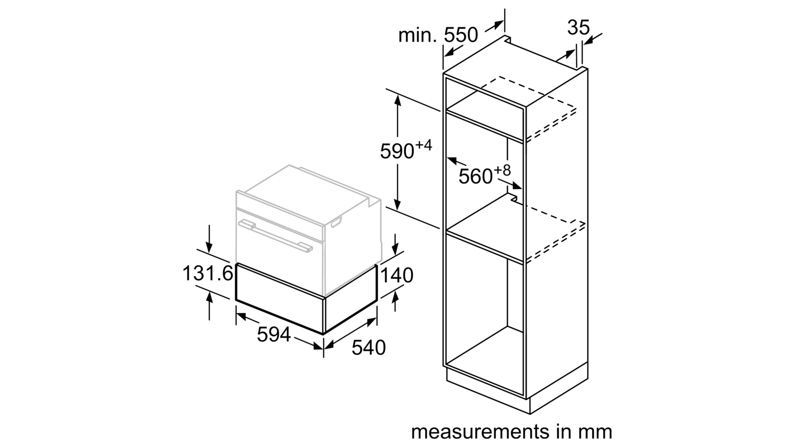 Neff Oven Drawer N1AHA01N0B