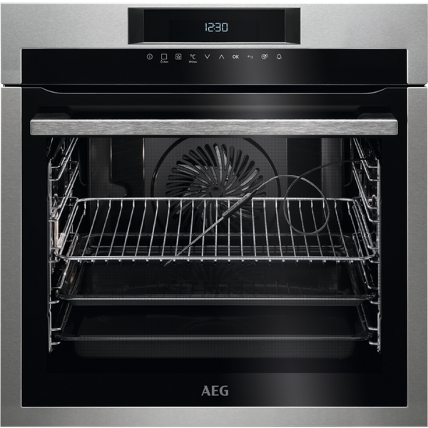 AEG Ovens with Steamer BPE742320M | Food Probe | Pyrolytic Self Cleaning