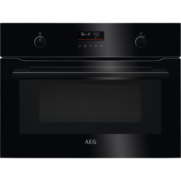 AEG Oven with Microwave 46x60x57cm | Rapid Preheat and Extra Even Heating | KMK565060B