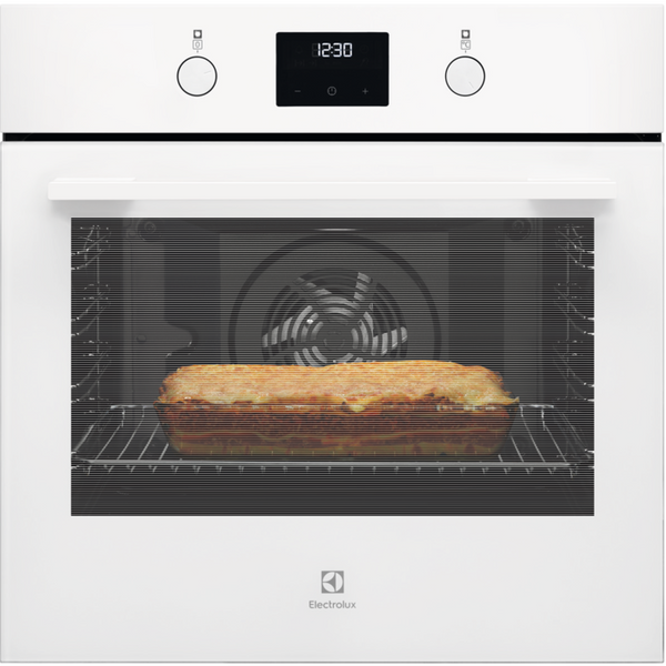 Electrolux Oven 59x59x57cm | Rapid Preheat and Extra Even Heating | KOFGH40TW